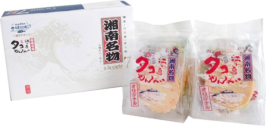 Amazon.co.jp: 湘南ちがさき屋 たこせんべい アラカルト7 14袋